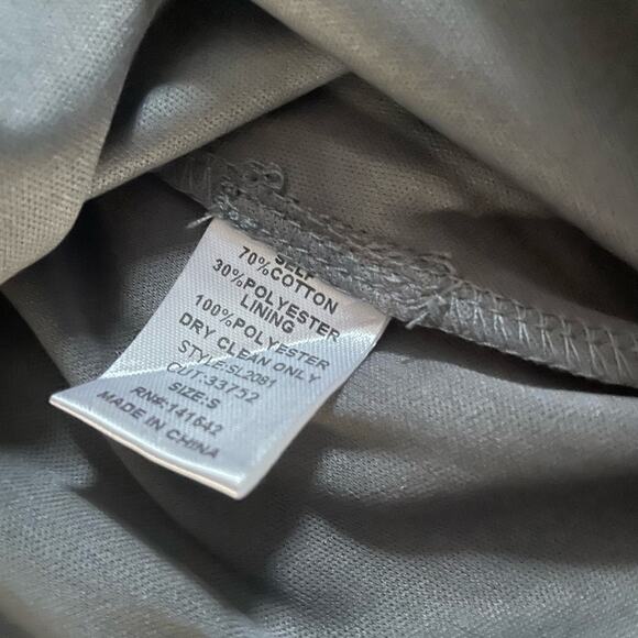 Classic Grey Dress with pockets b - Picture 7 of 9